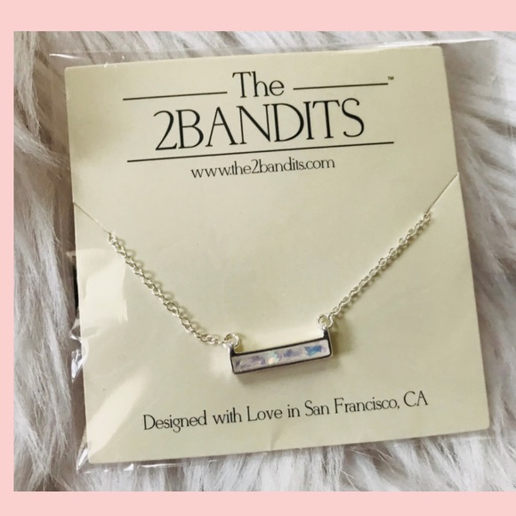 Athens Iridescent Bar Necklace ⭐️$18 if bundled⭐️ - Picture 4 of 4